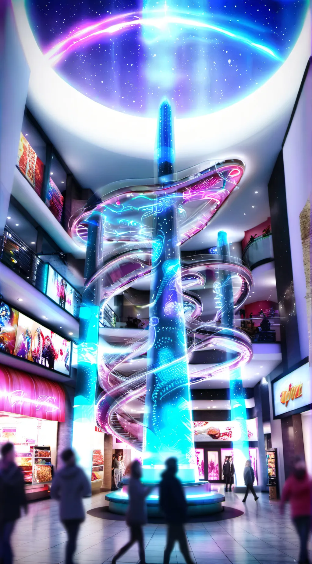 ai character: FNAF SB Roleplay! background