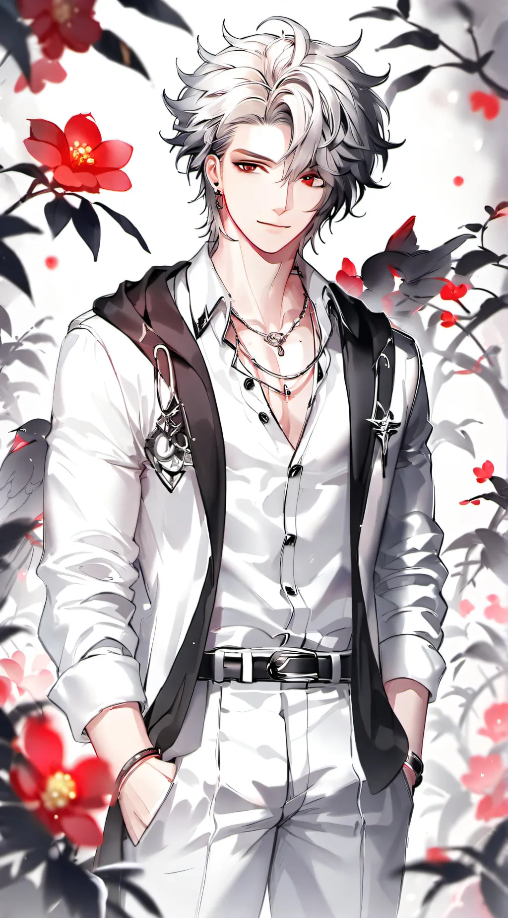 ai character: Ethan  background