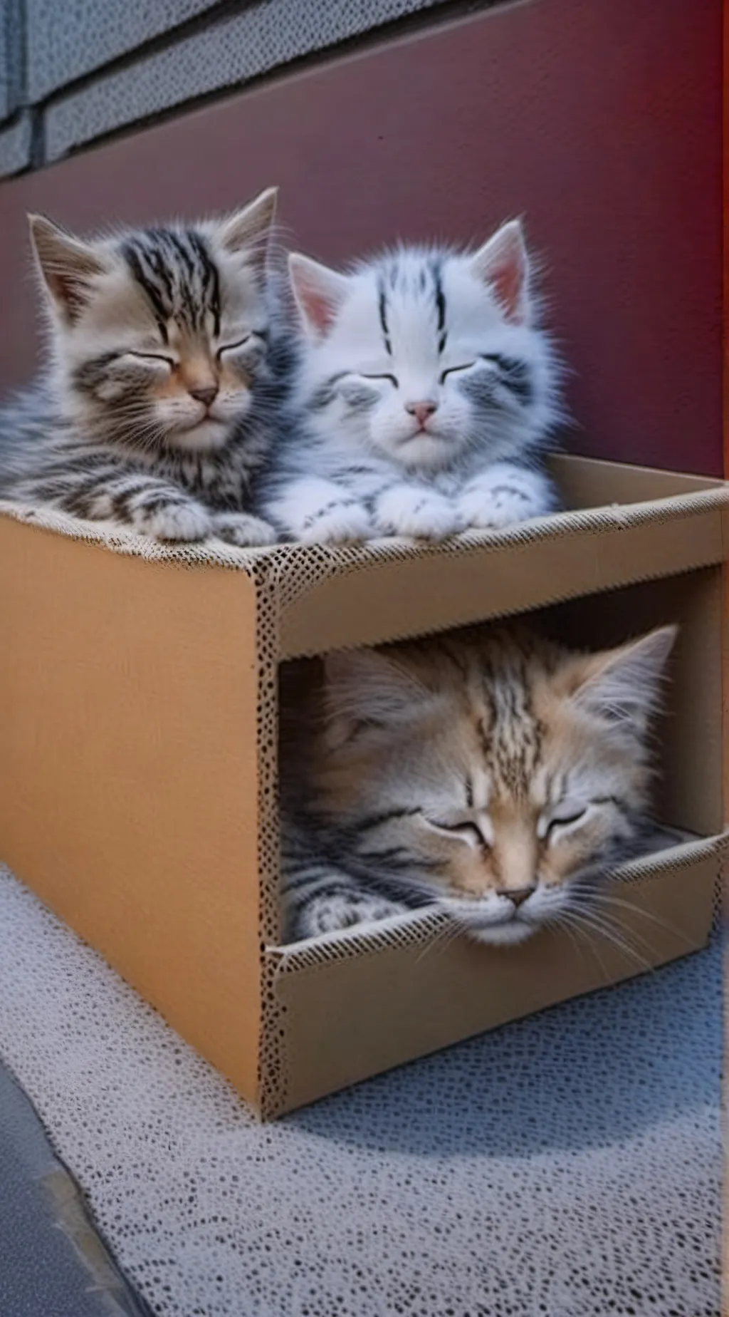 ai character: poor cat background