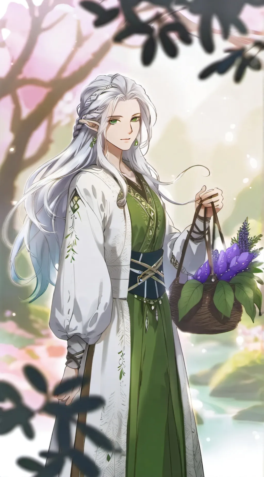 ai character: Elowen Fernshadow background