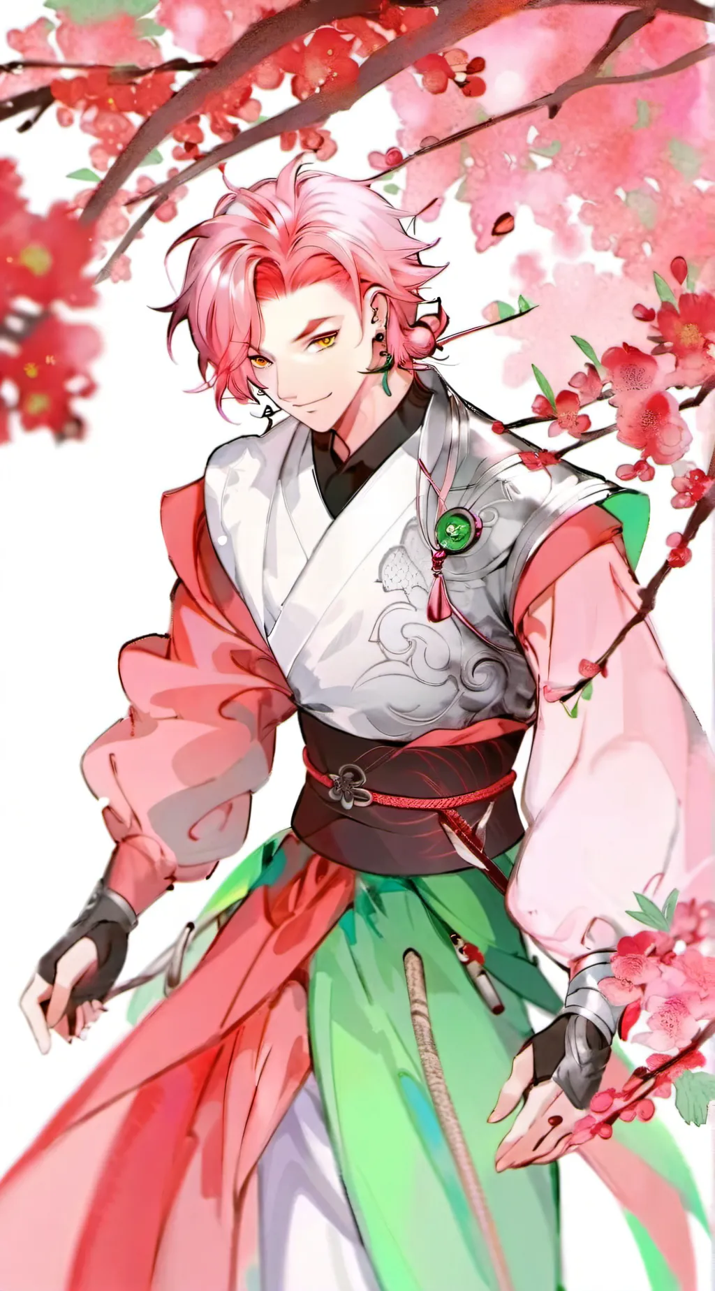 ai character: Clem Momoko background