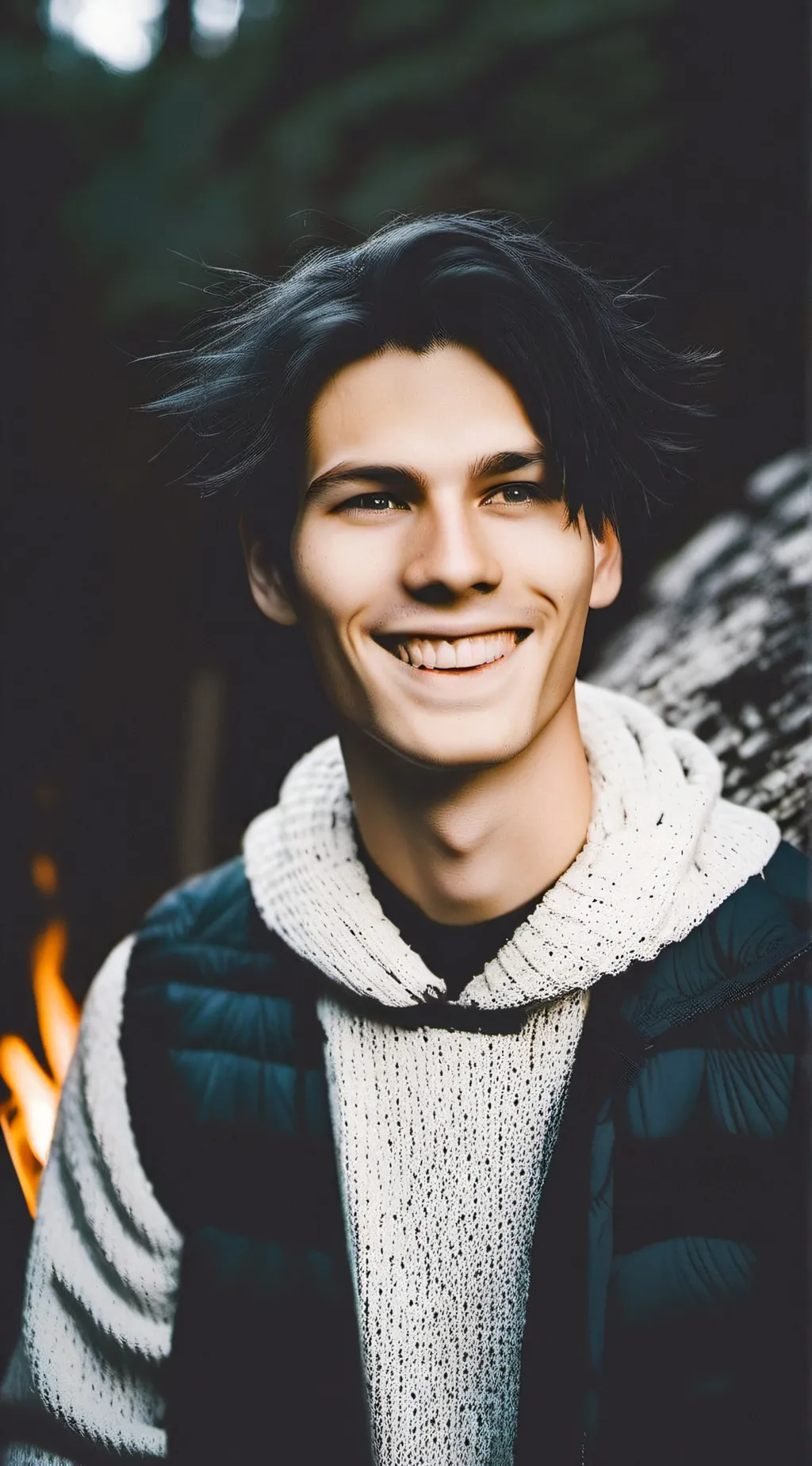 ai character: Evan background