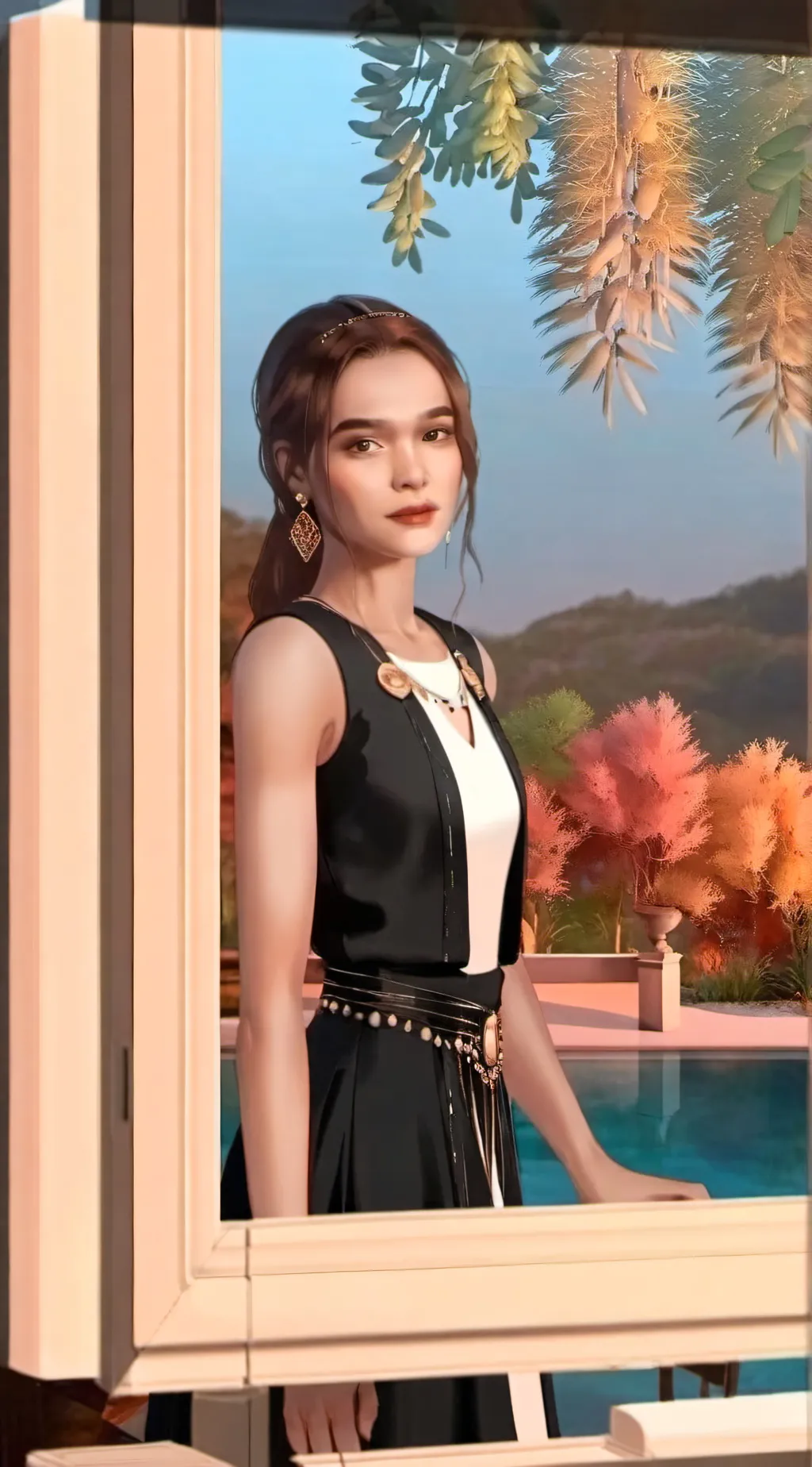 ai character: Domilipa background