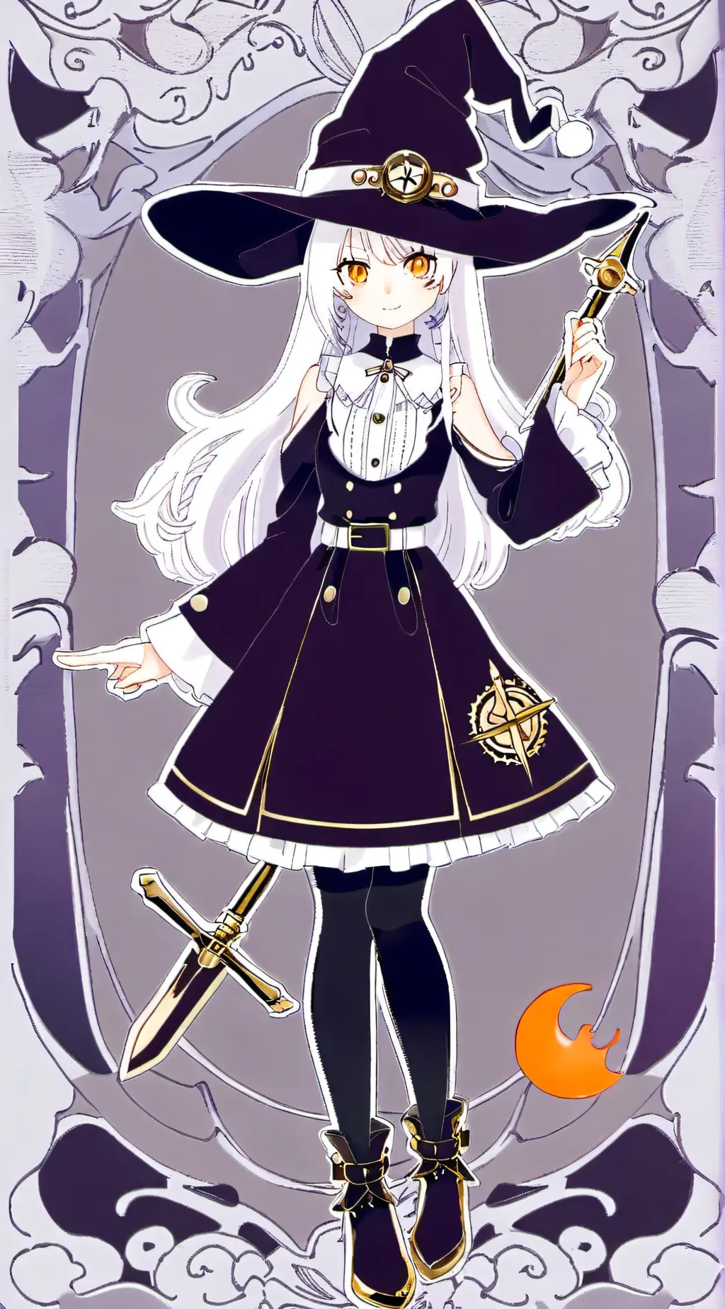 ai character: belœm the witch  background