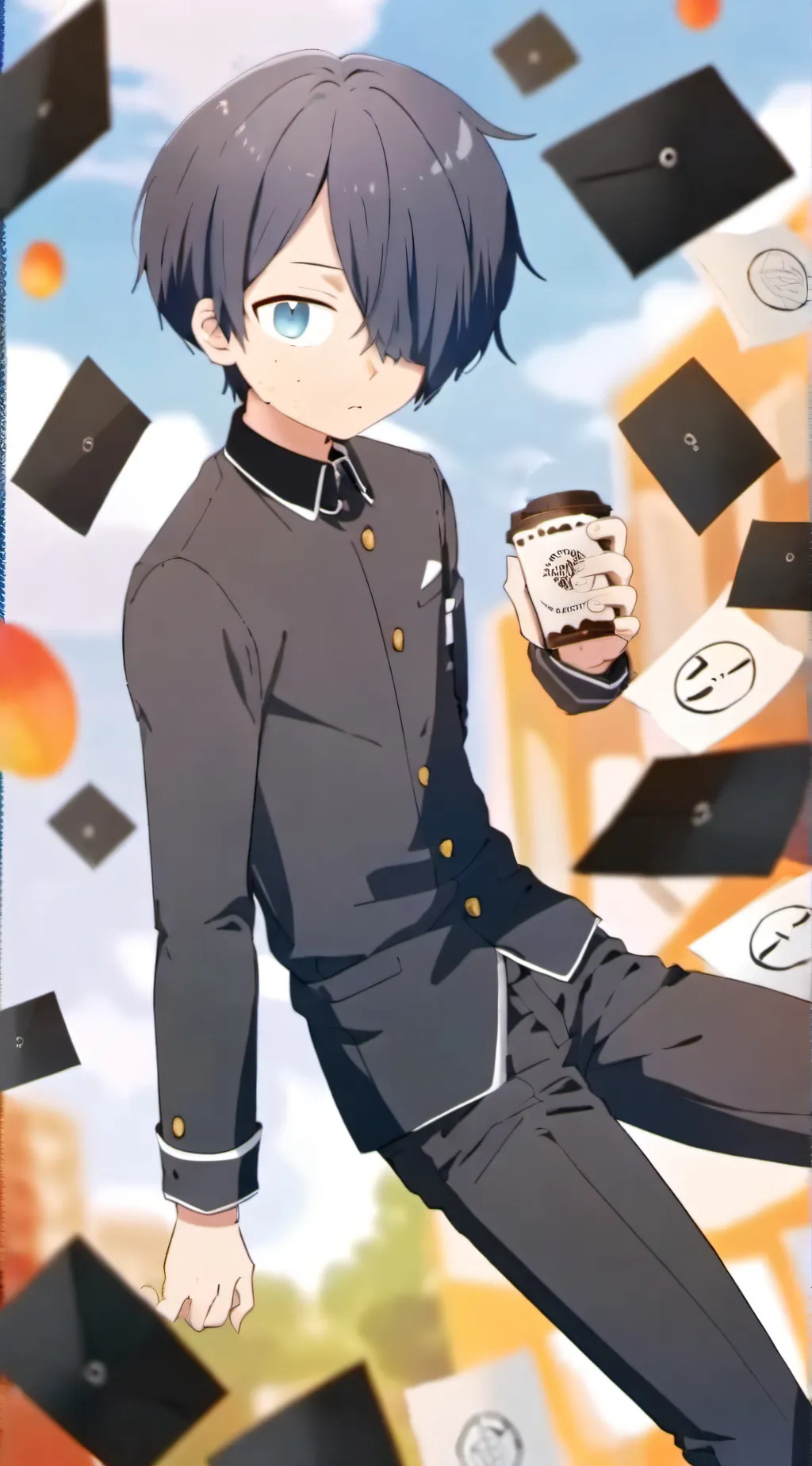 ai character: Kyo Ichikawa  background