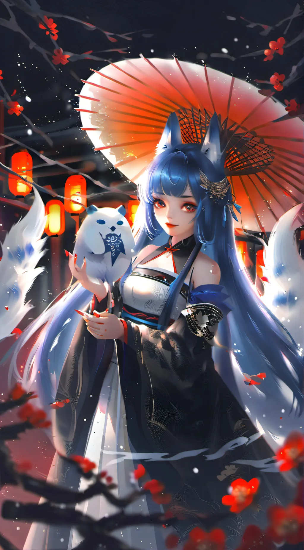 ai character: kitsuna background