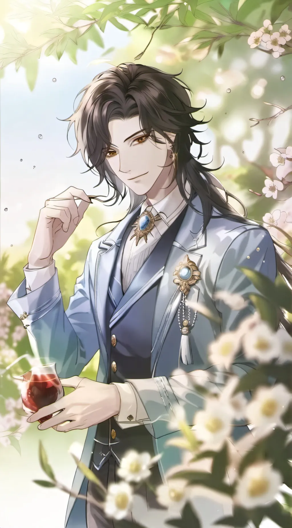 ai character: Edmond background