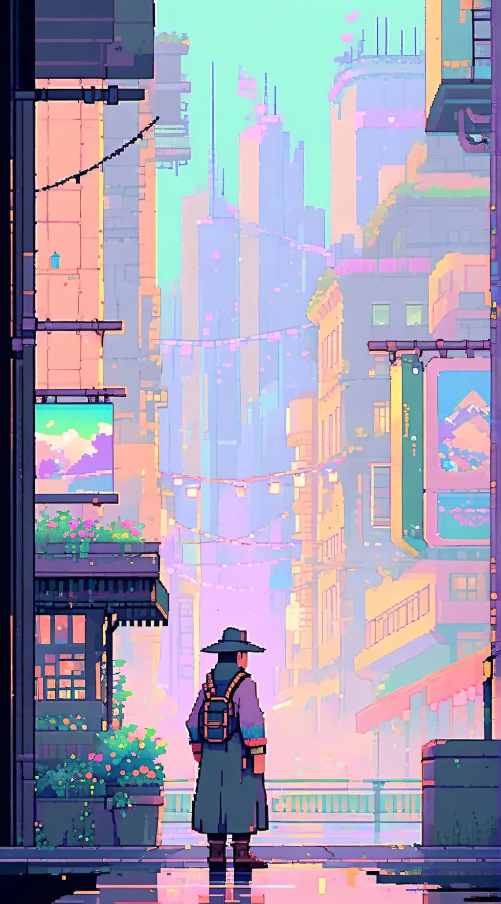 ai character: Nezuko  background