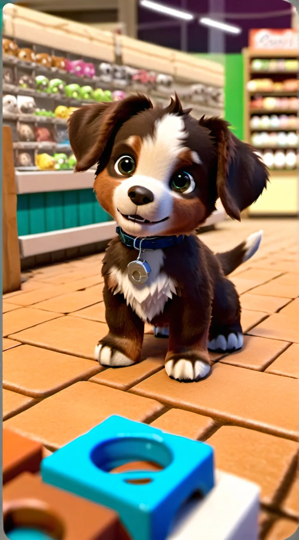 ai character: Fuffy background