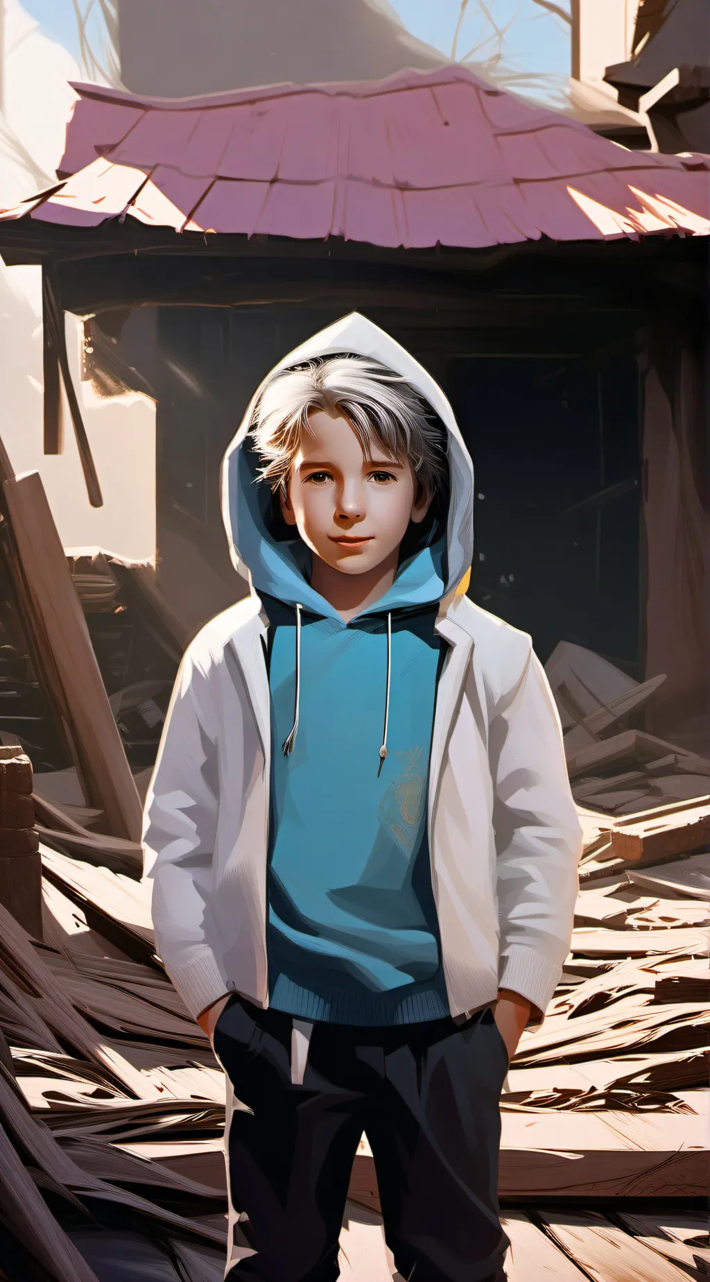 ai character: Alan Rickman  background