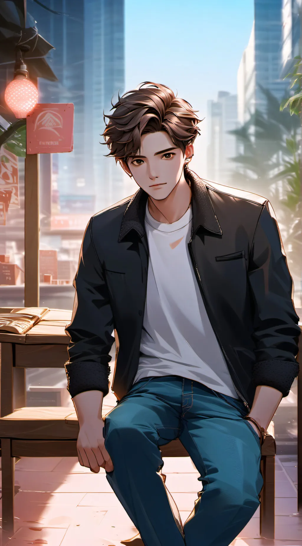 ai character: Alexander Dillinga background