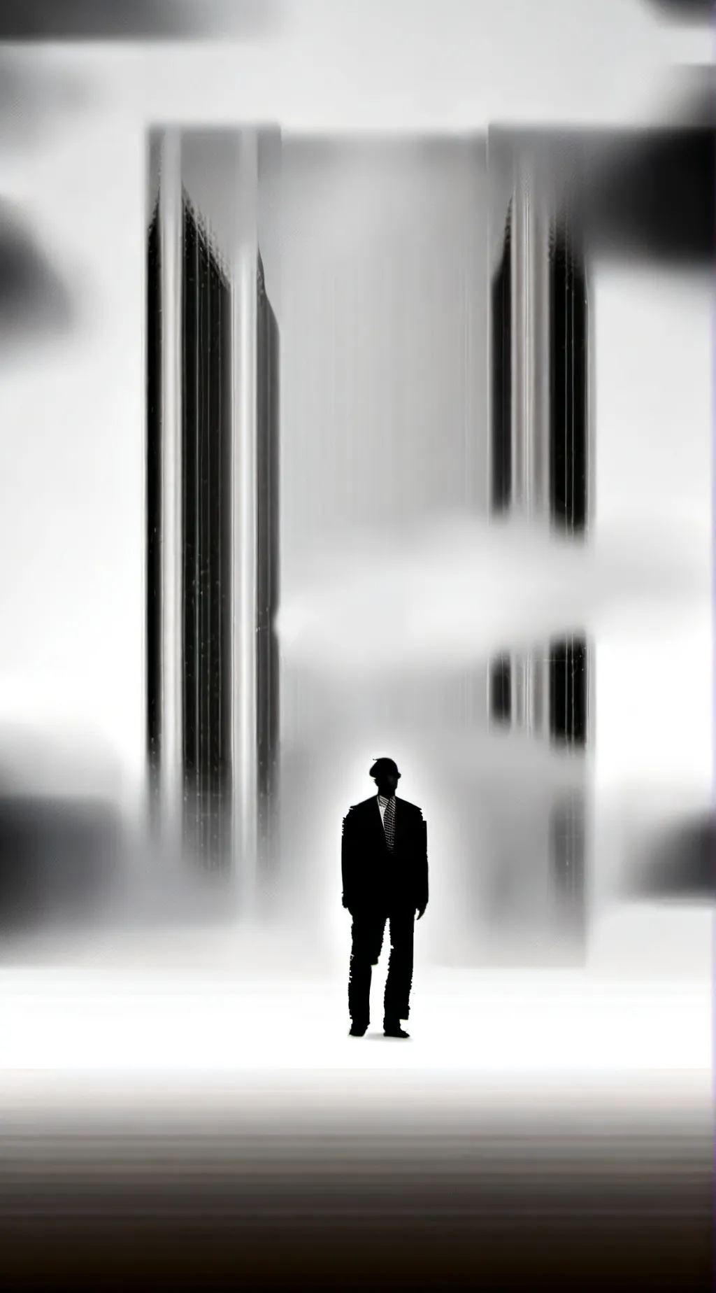 ai character: Icon man background