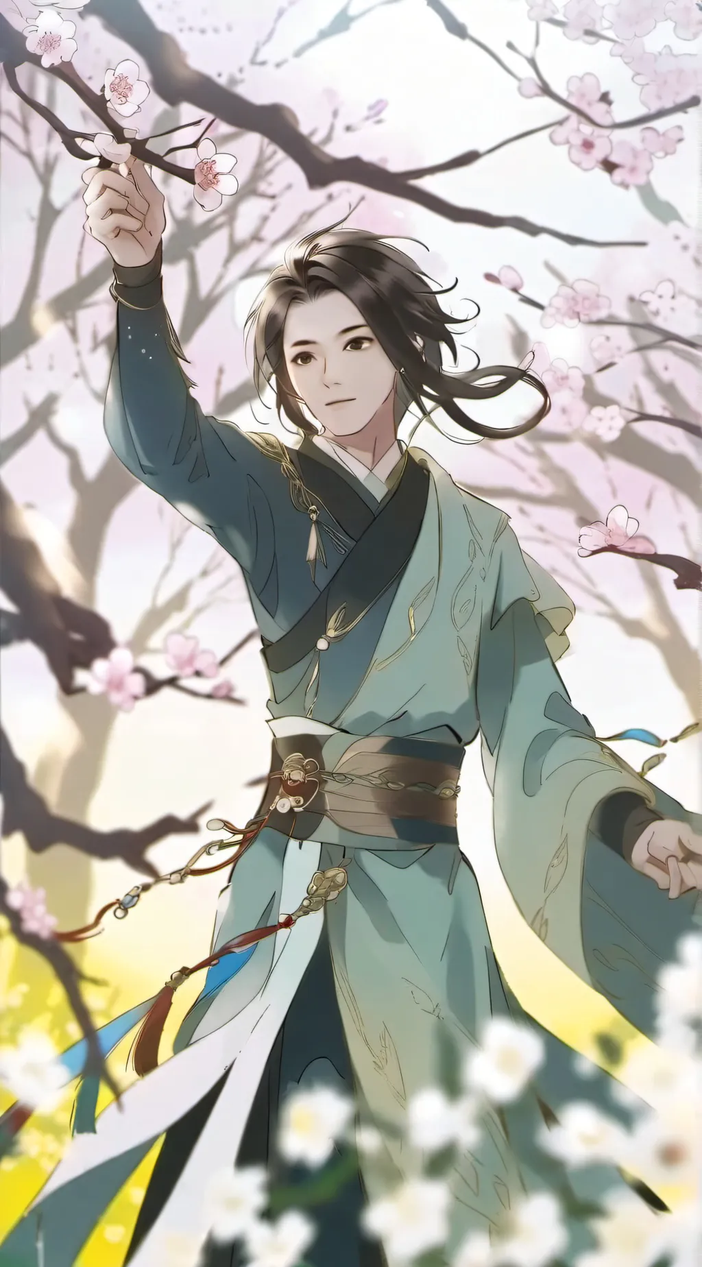 ai character: Maken Ki background