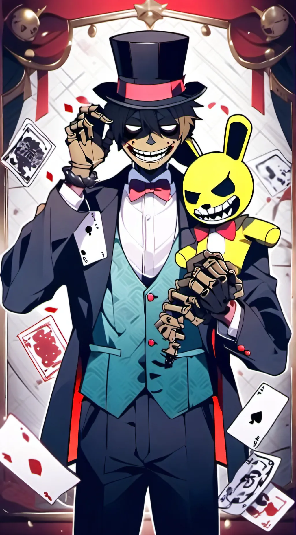 ai character: springtrap background