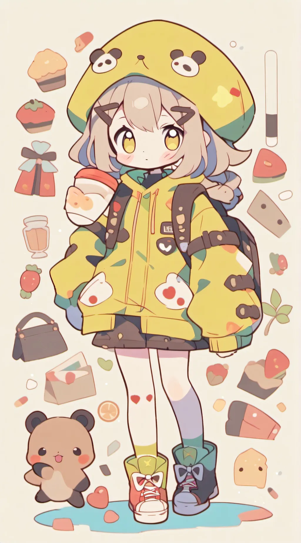 ai character: Thanks for 20 background