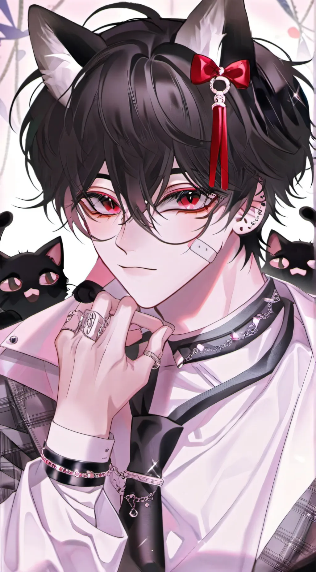 ai character: 😒Kaito😒 background