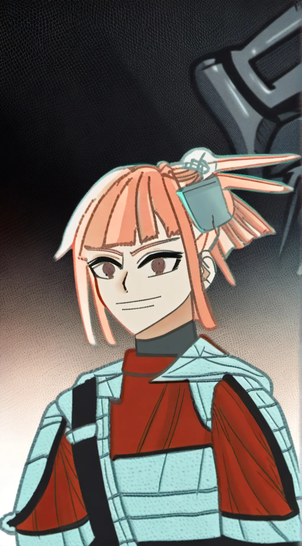 ai character: Toga background