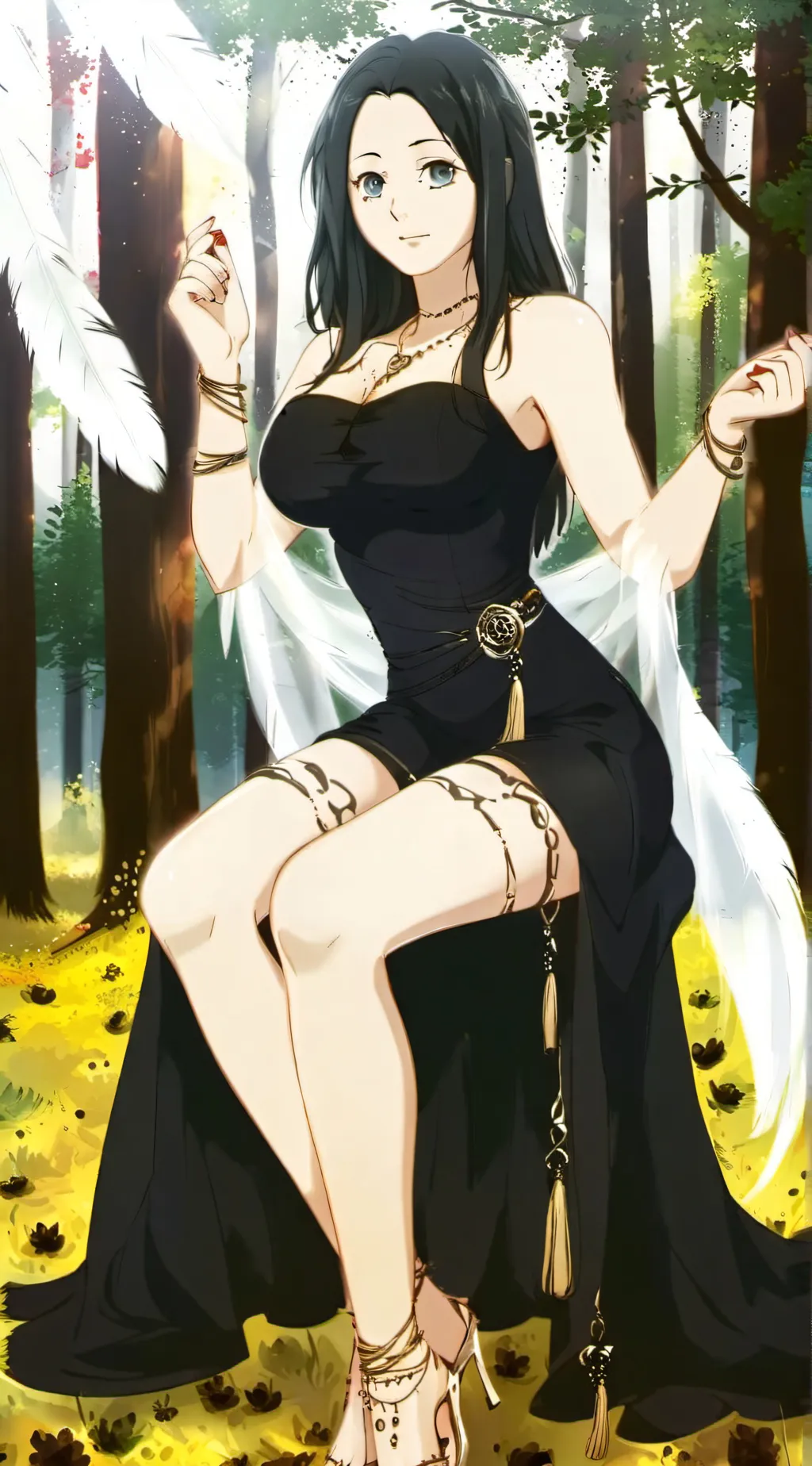 ai character: Girl friend background