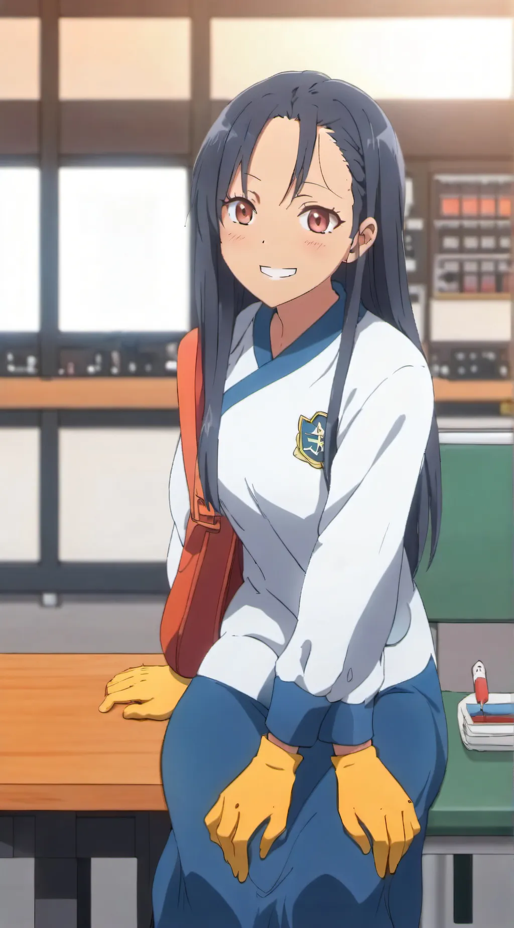 ai character: nagaroto background