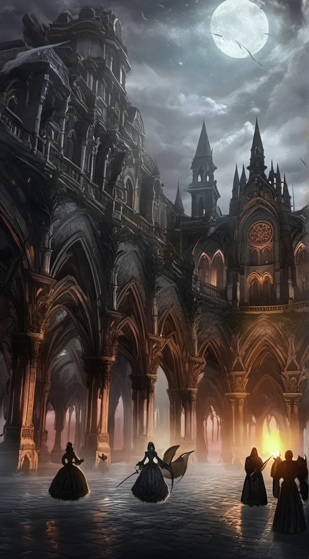 ai character: titan cameraman background