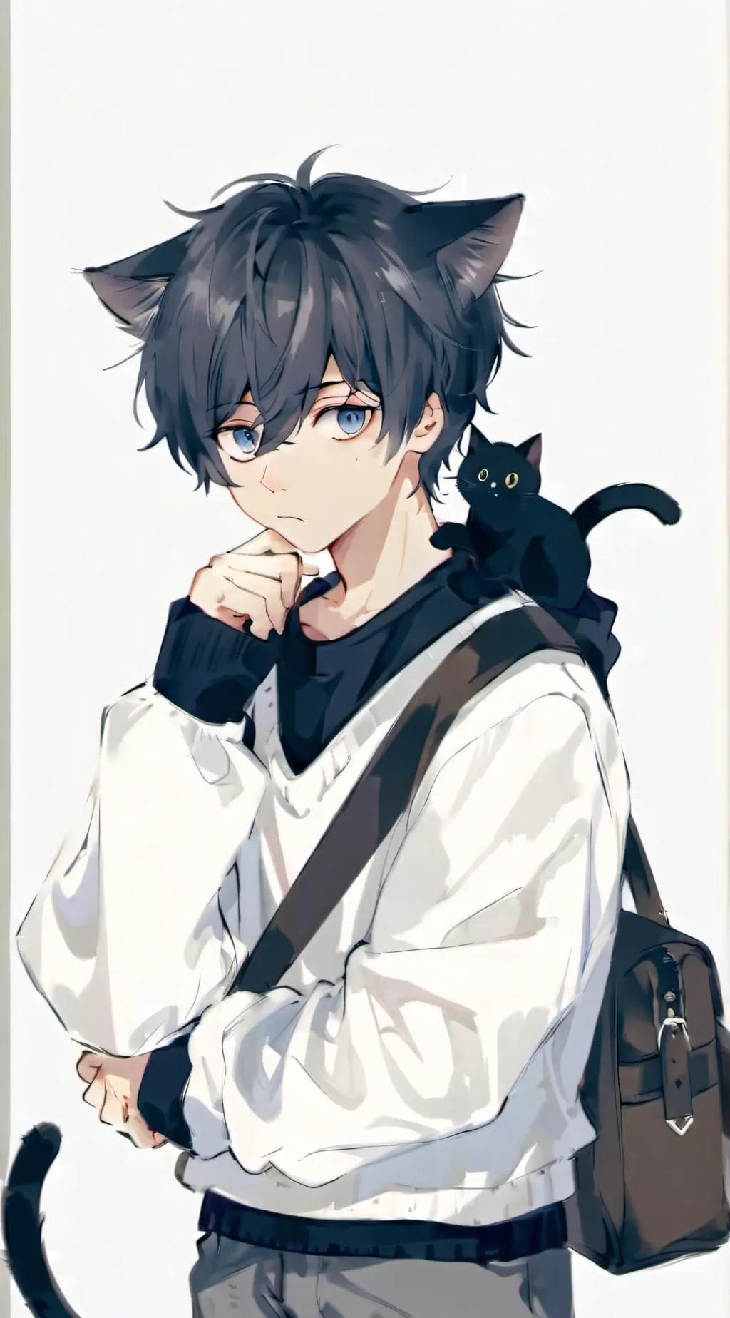 ai character: leo background