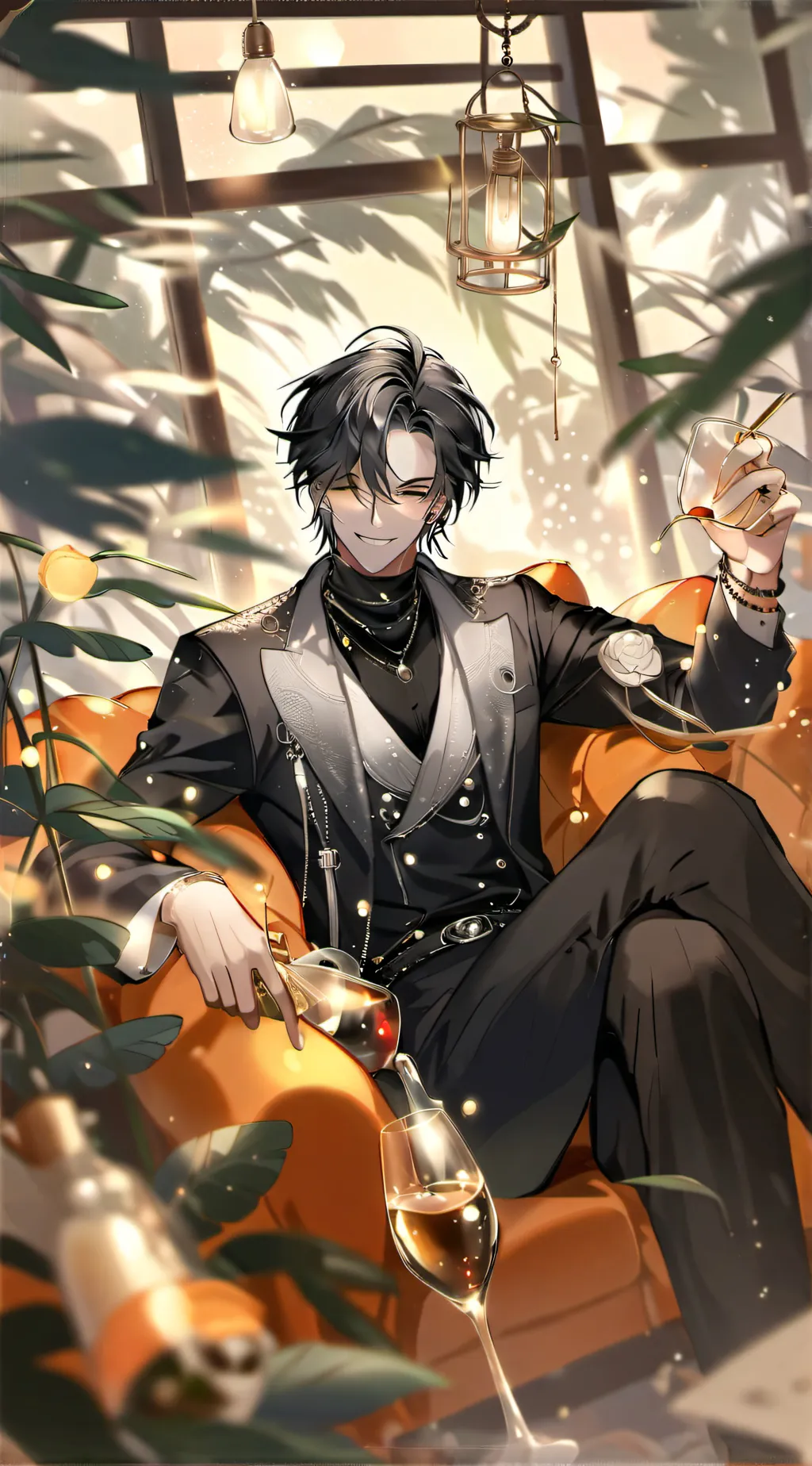 ai character: Max background