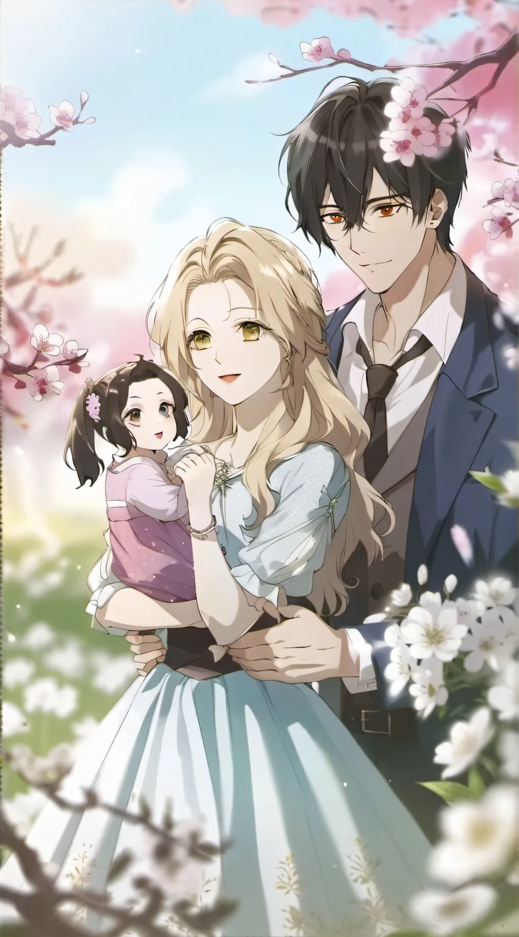 ai character: Parents and sister background