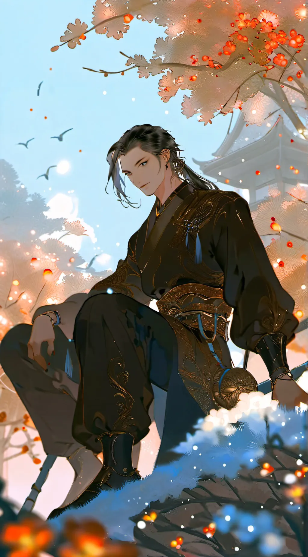 ai character: Autumn's dad  background