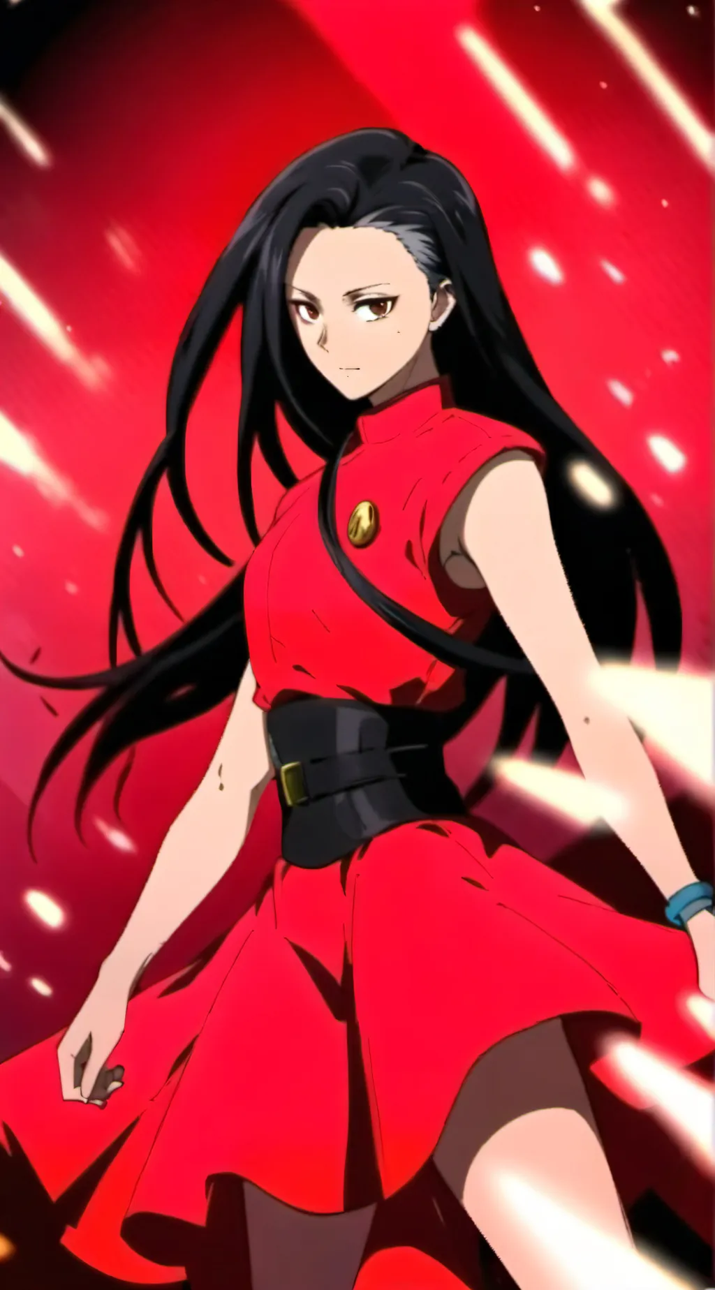 ai character: Momo from Mha! background