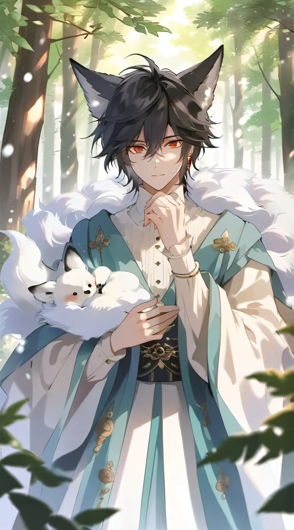 ai character: Ryū background