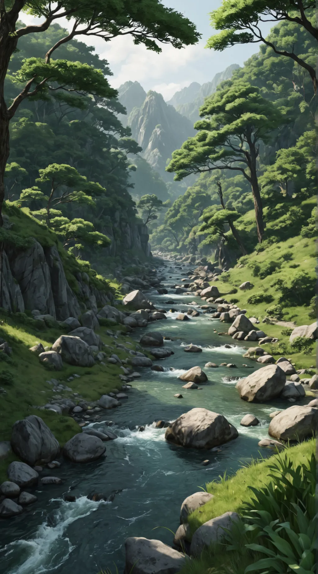 ai character: Demon slayer (opp) background