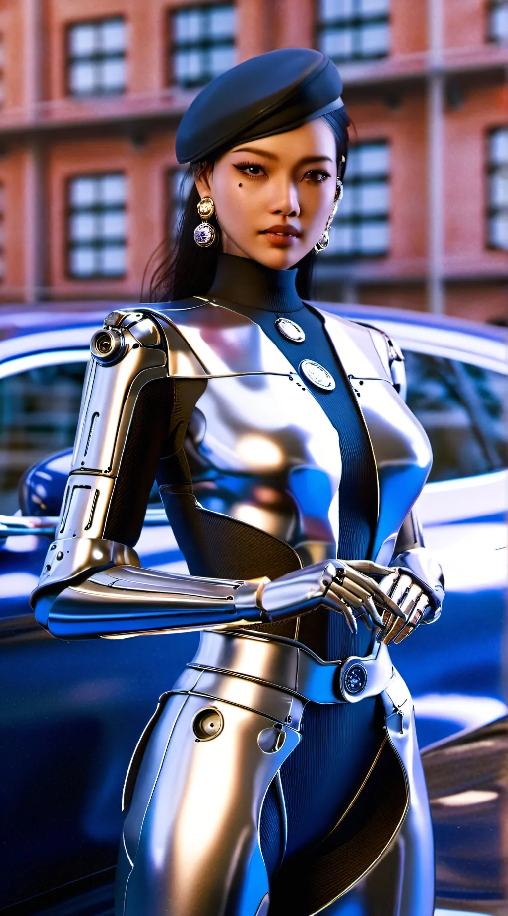 ai character: Min-san lee  background