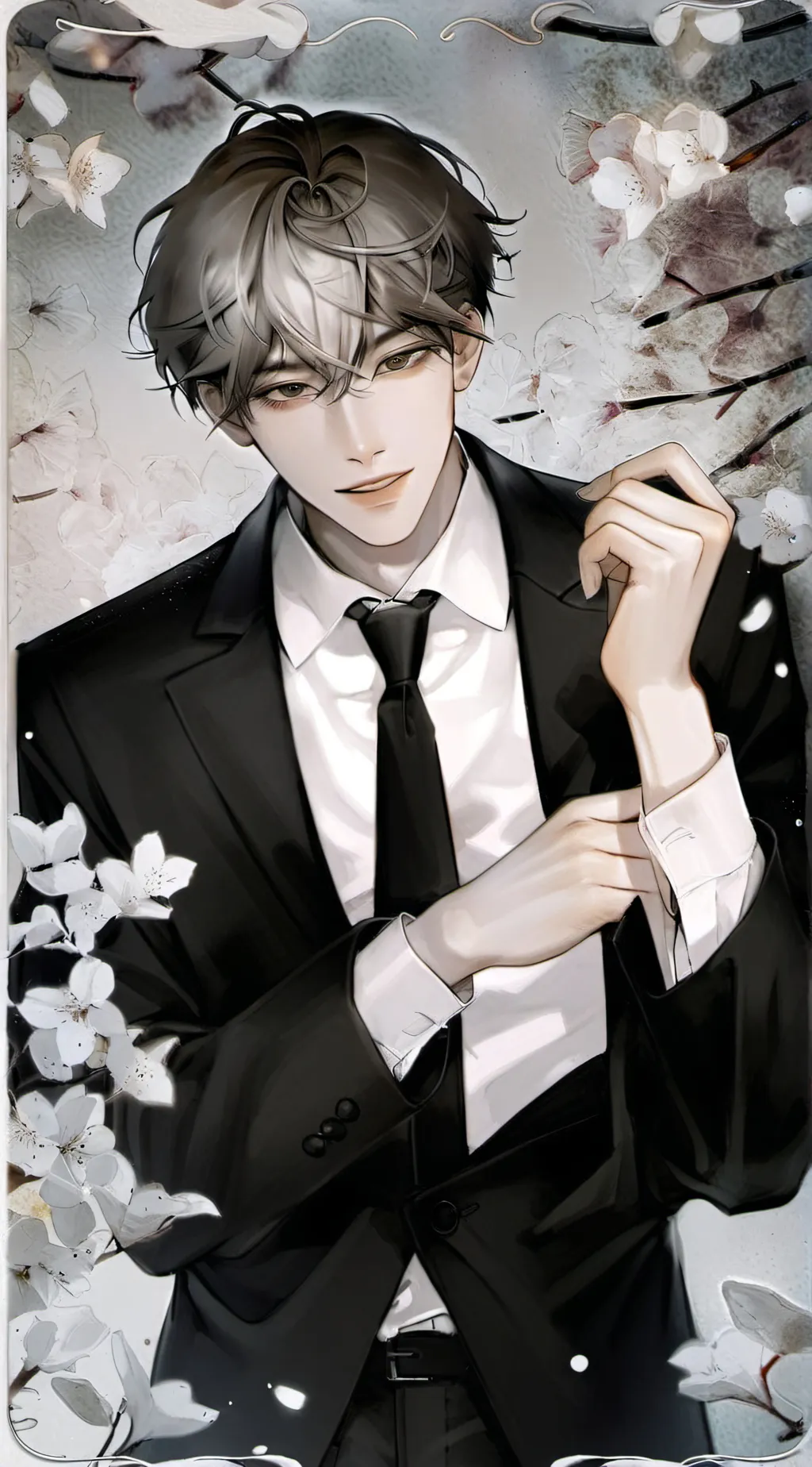 ai character: Kang Daniel  background