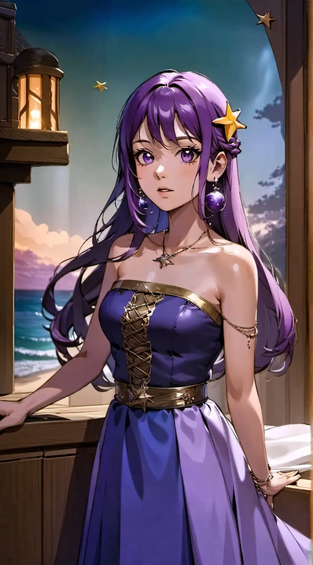 ai character: Keira  background