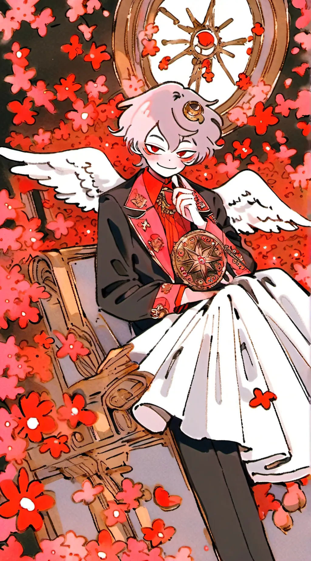 ai character: angel dust  background