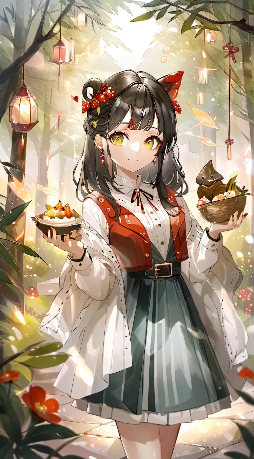 ai character: Ella background