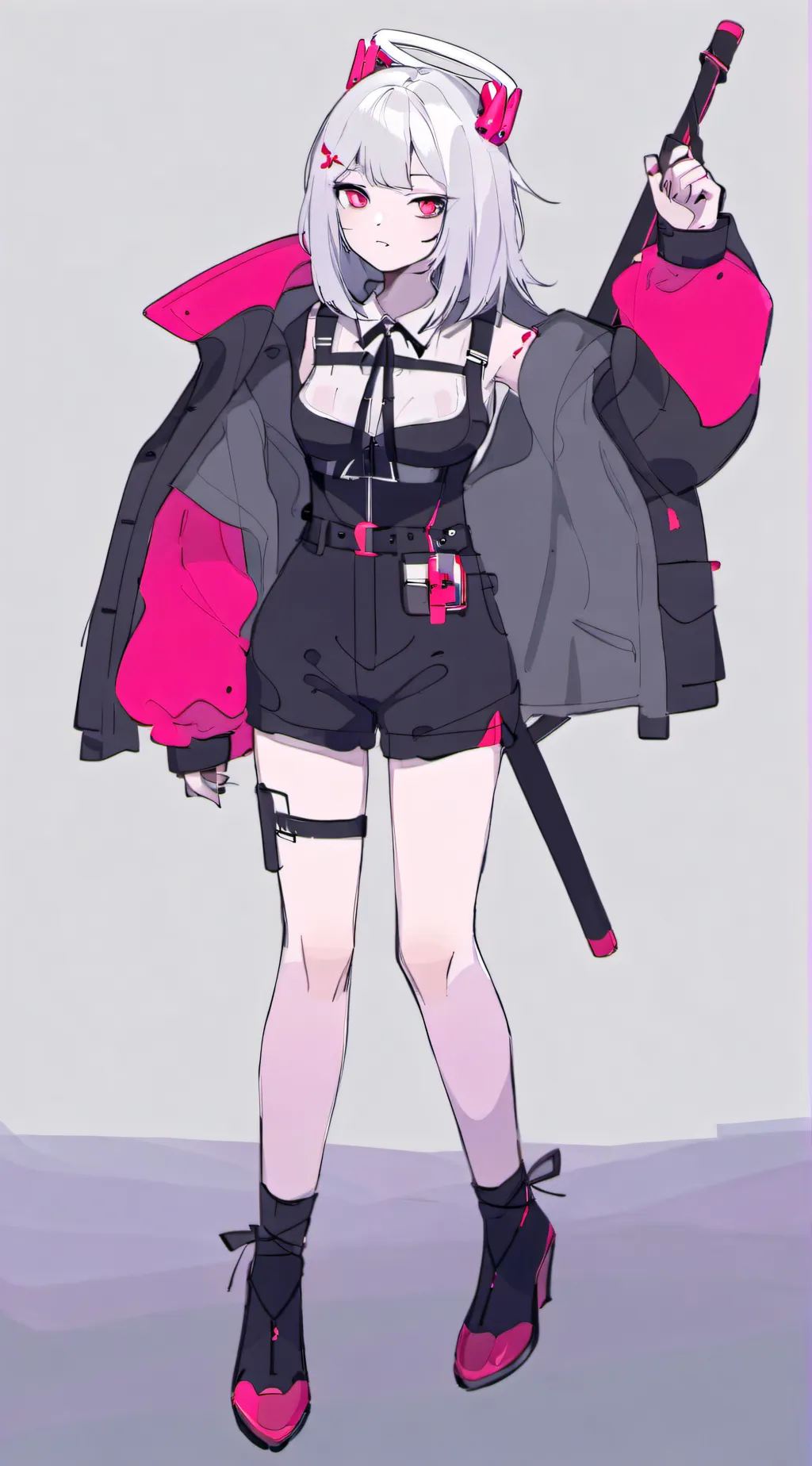 ai character: Hairy background