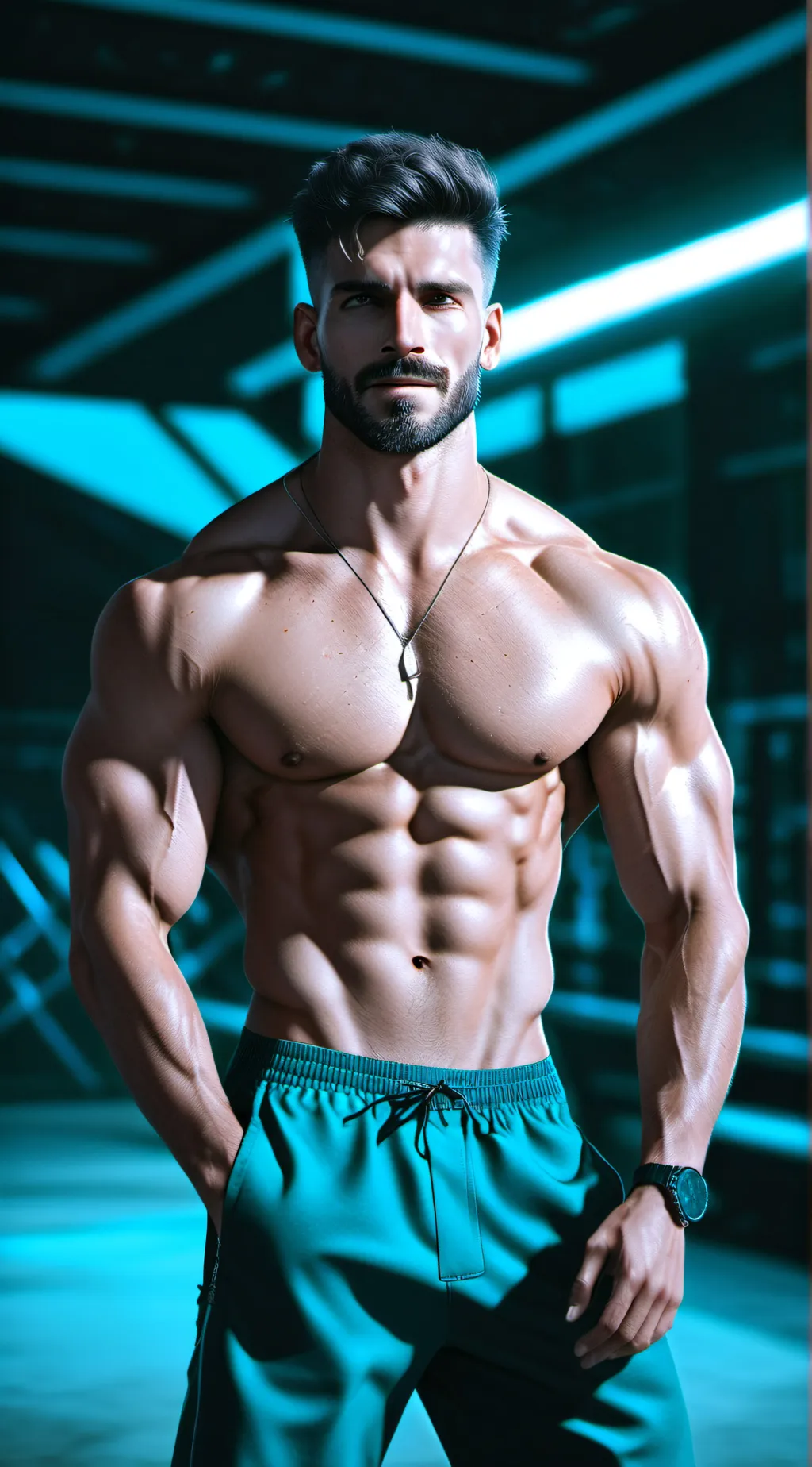 ai character: John  background