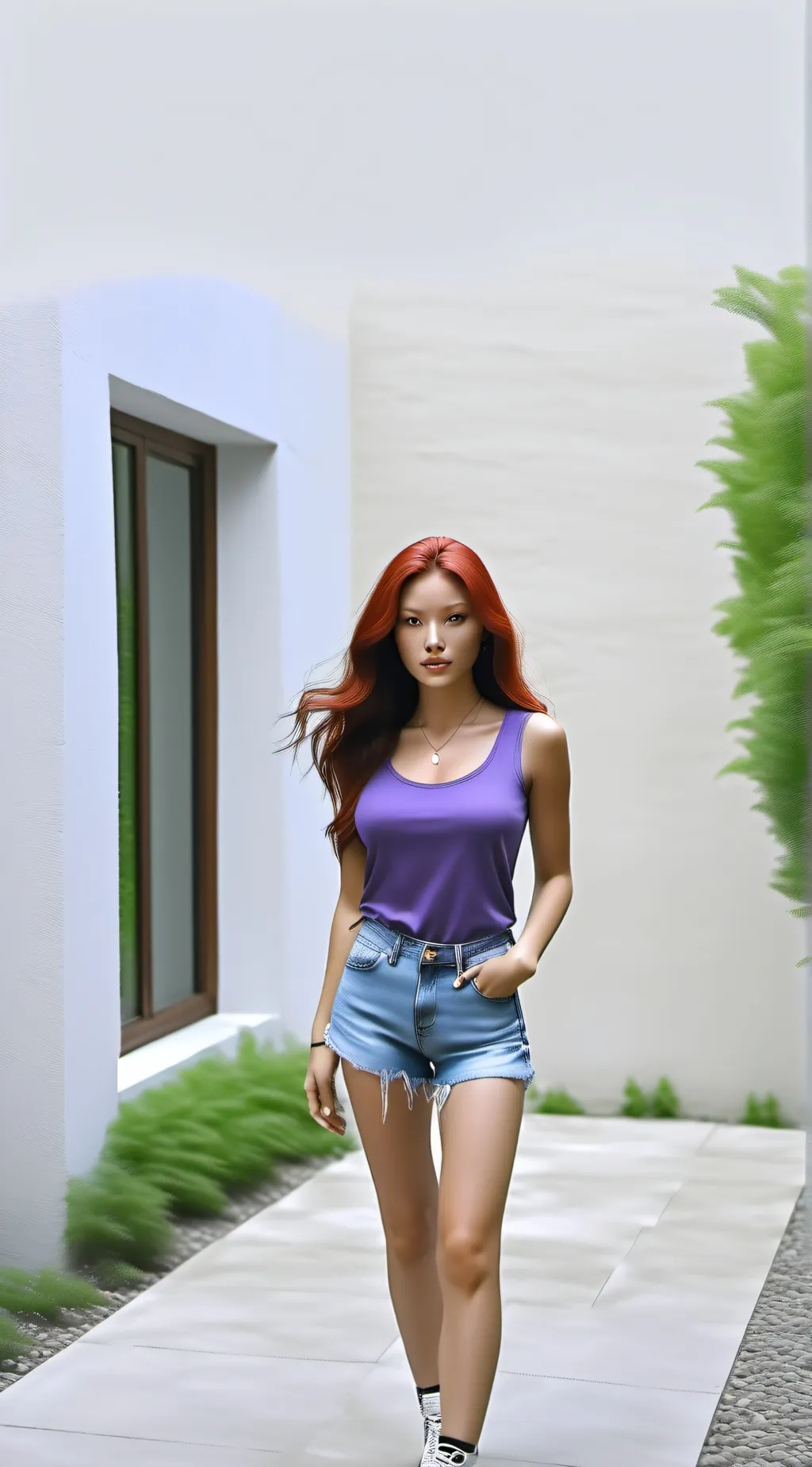 ai character: Lila background