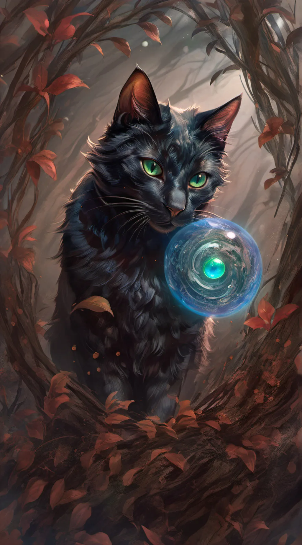 ai character: Midnight (update) background