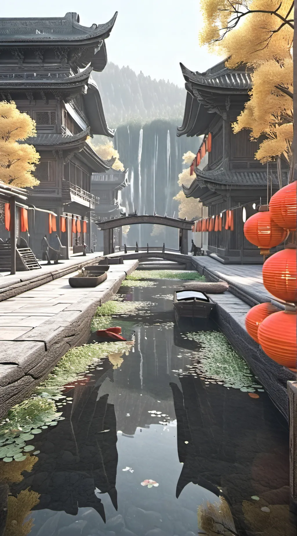 ai character: Hashira Road trip background