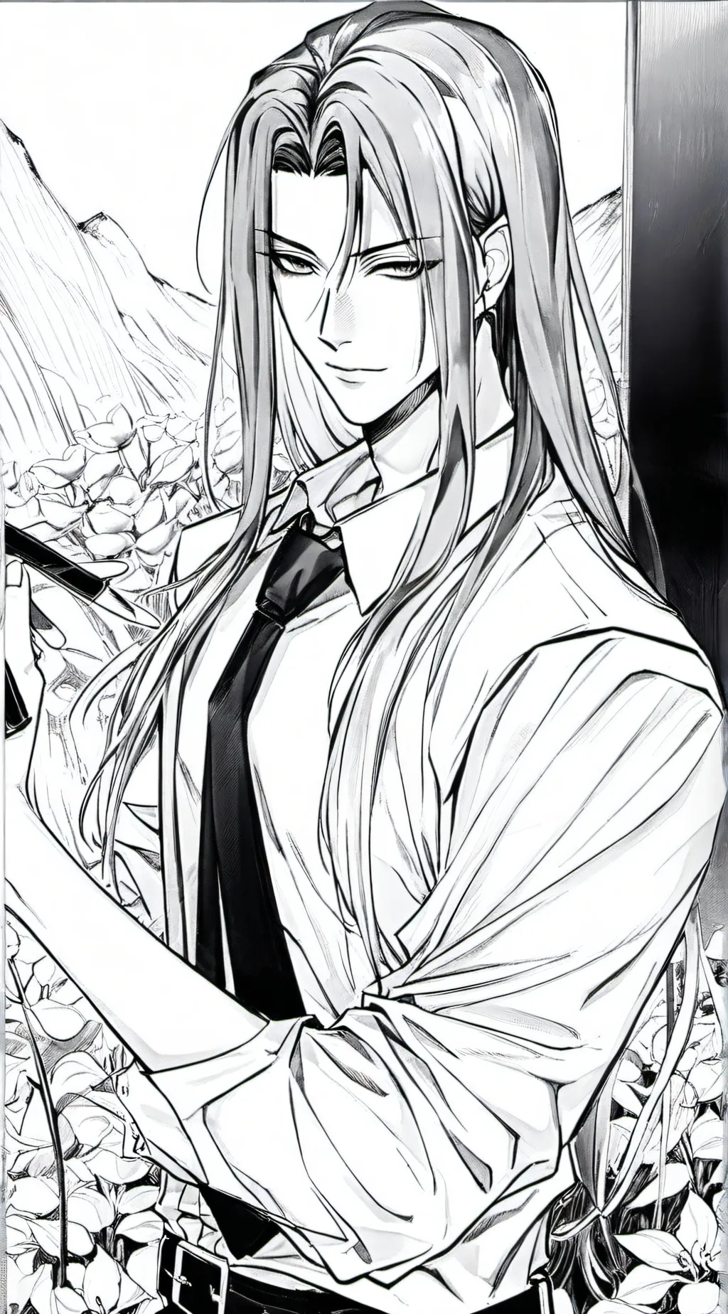 ai character: Sage background