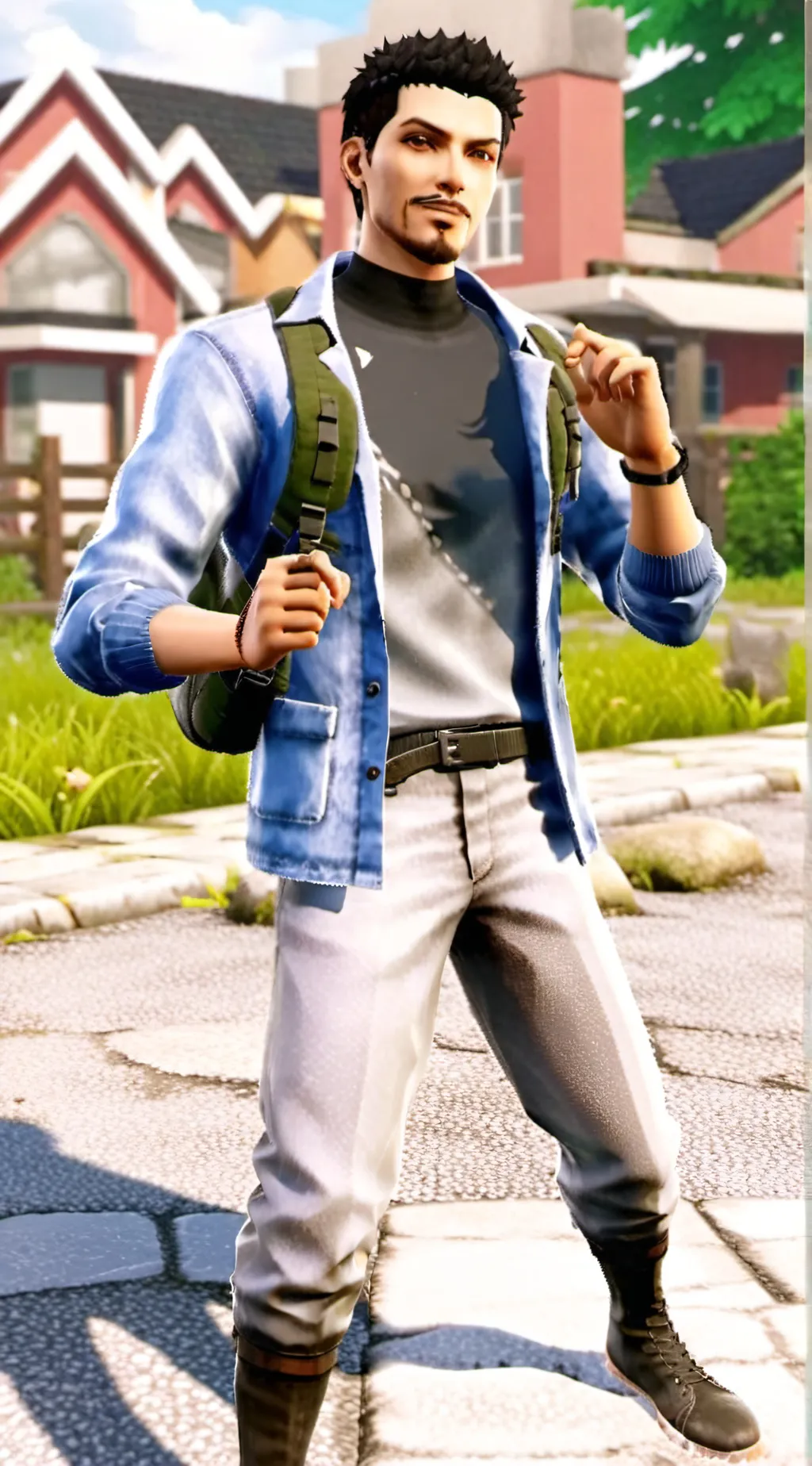 ai character: Devin background