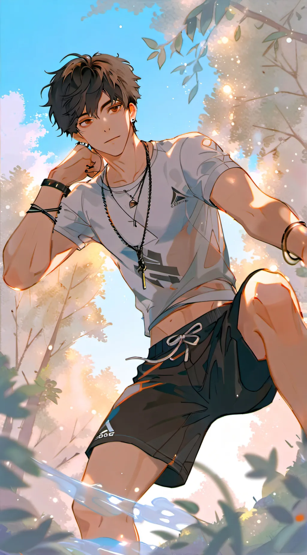 ai character: Lucas background