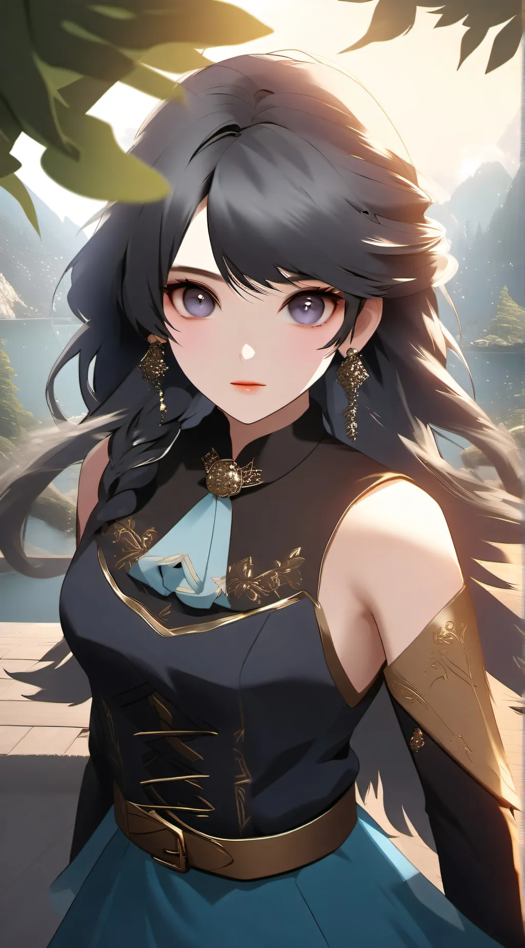 ai character: X background