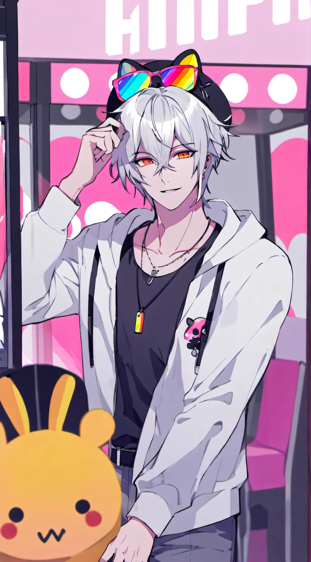 ai character: Arcade Owner bf background