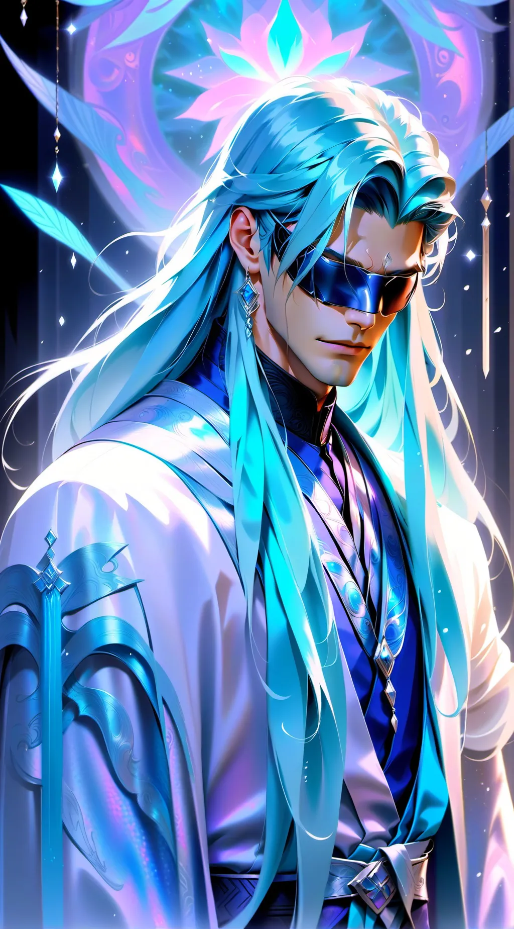 ai character: 風白龍 background