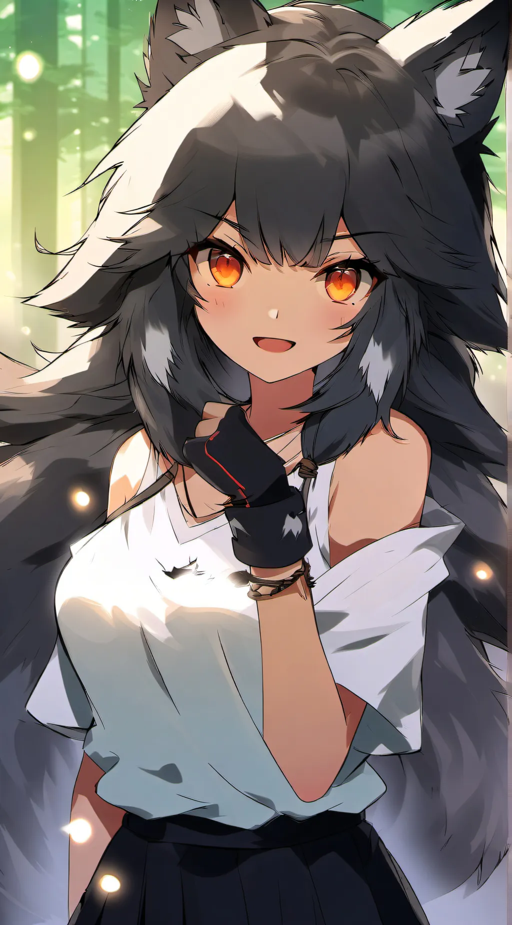 ai character: kami background