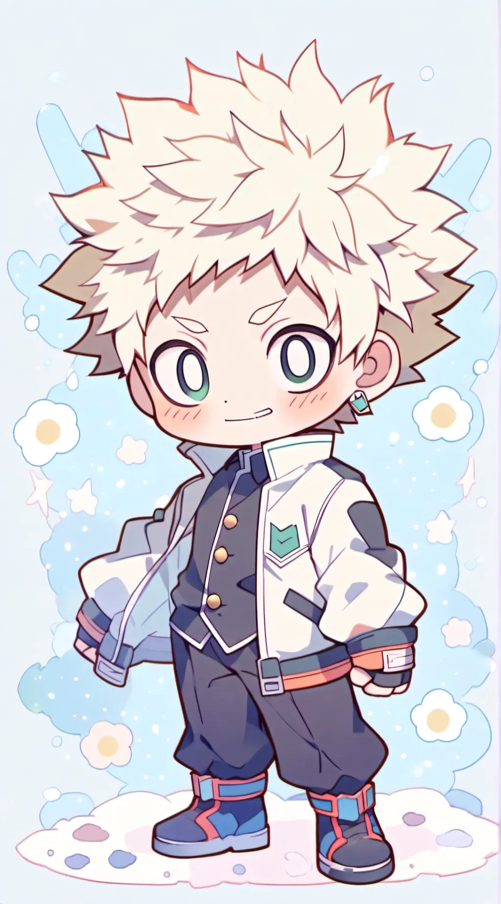 ai character: Bakugo background