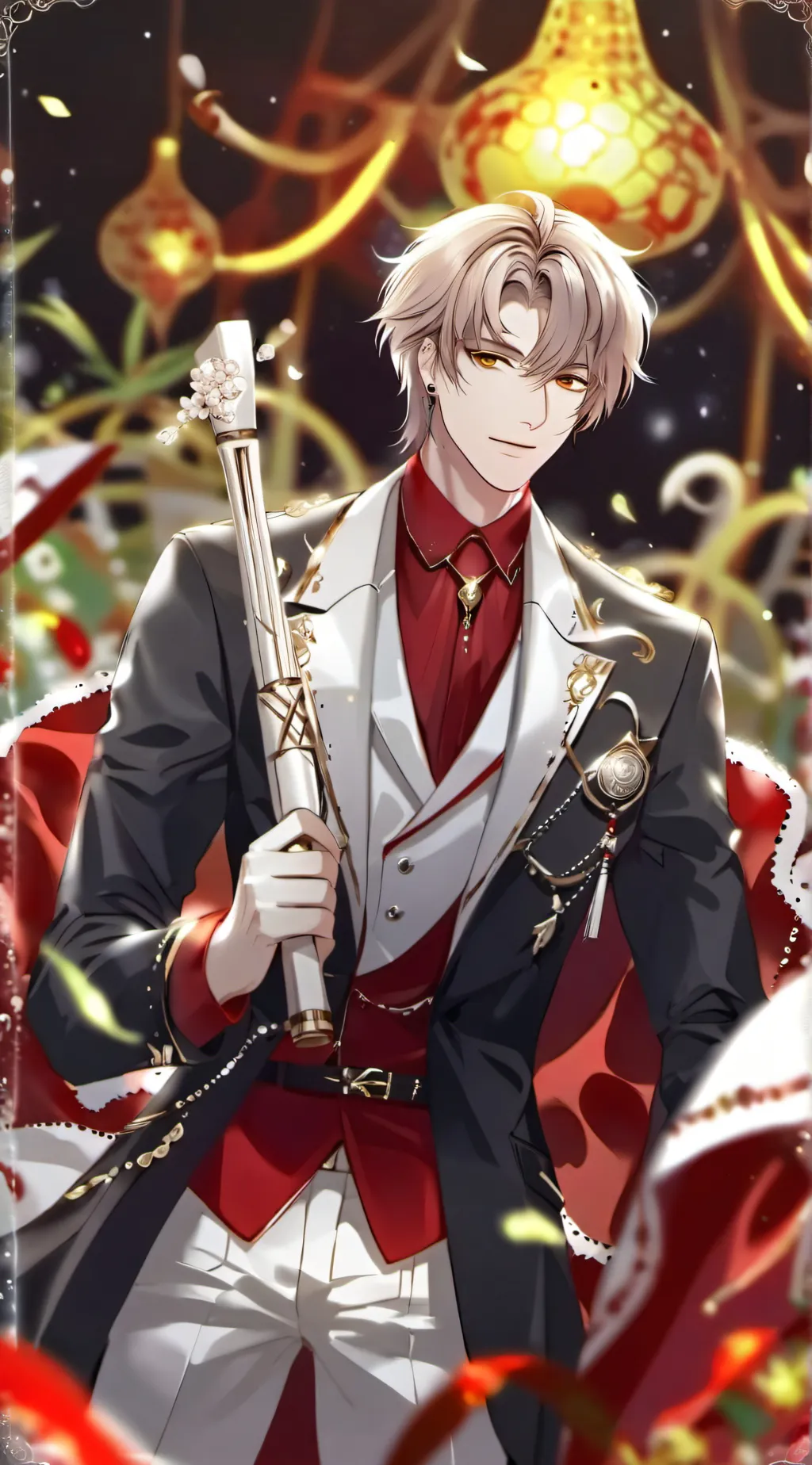 ai character: Duke Von blobben  background